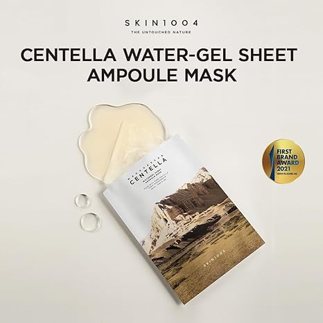 SKIN1004 Madagascar Centella Watergel Sheet Ampoule Mask, 1box - 5ea
