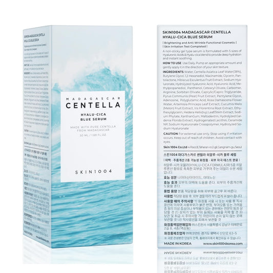 SKIN1004 Madagascar Centella Hyalu-Cica Blue Serum