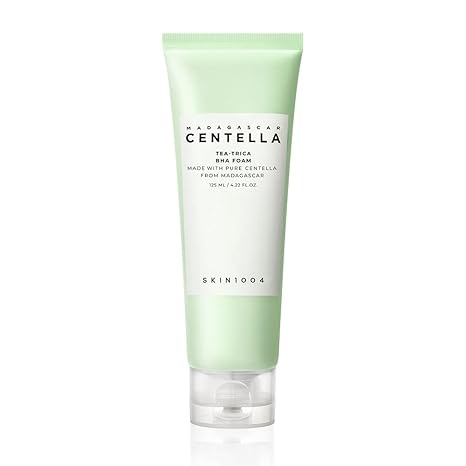 SKIN1004 Madagascar Centella Tea-Trica BHA Foam 4.22 fl.oz, 125ml