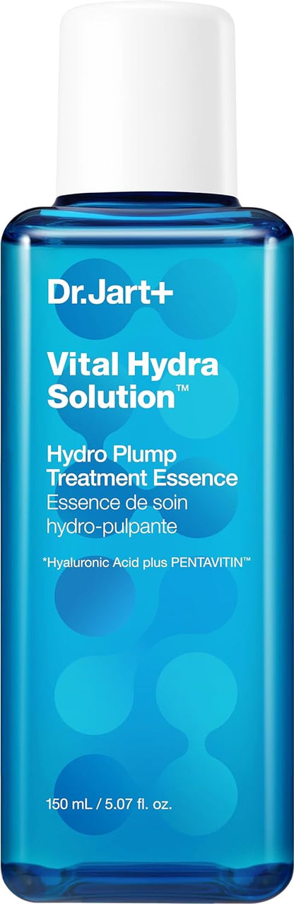 Dr.Jart+ Vital Hydra Solution Hydro Plump Treatment Korean Essence with Hyaluronic Acid for Glass Skin| Korean Skin Care, 5.07 Fl Oz