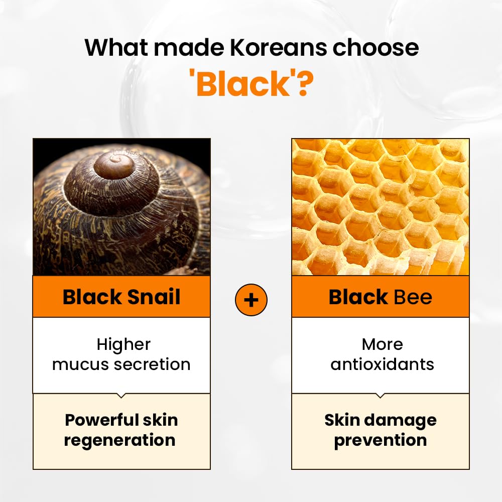 Dr. G - Royal Black Snail Cream - 50 ML - Snail Mucin Moisturizer, Korean Skincare, K Beauty for Dry Skin, Royal Jelly Protein Improves Skin Barrier, Niacinamide for Blemish Care; Skin Elasticity Care