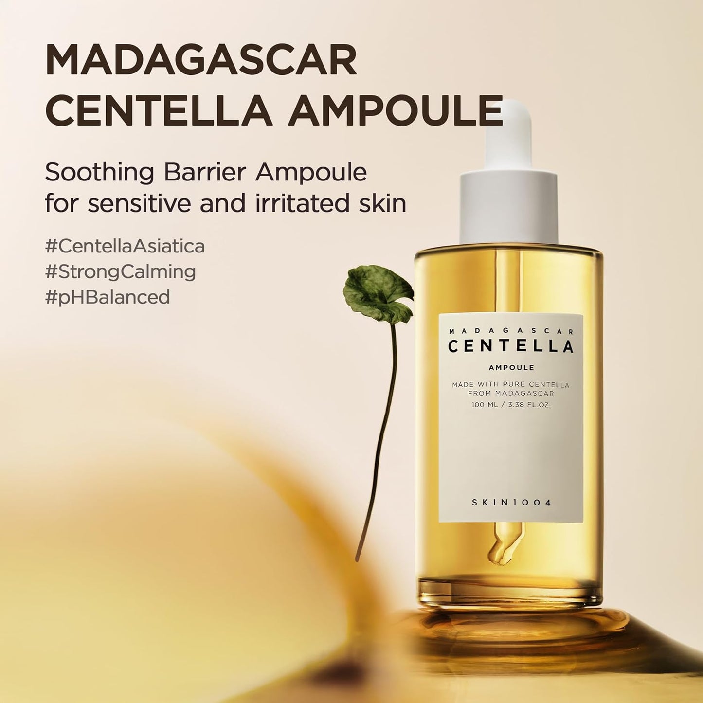 SKIN1004 Madagascar Centella Asiatica Ampolla Facial Serum 3.38 fl.oz (3.4 fl oz)