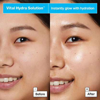 Dr.Jart+ Dermask Vital Hydra Solution Glow Korean Face Mask with Hyaluronic Acid for Glass Skin | Sheet Mask | Korean Skin Care
