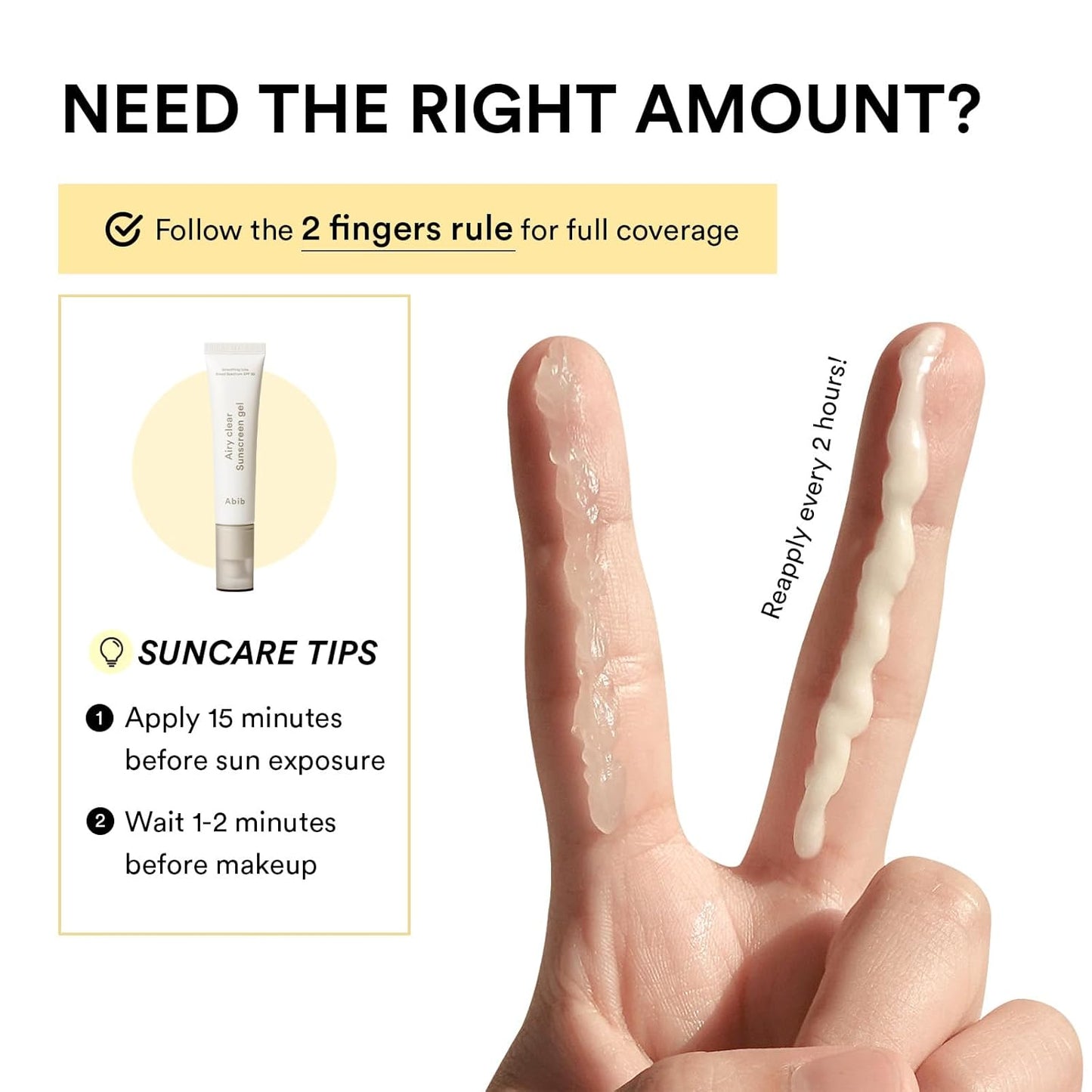 Abib Airy Clear Sunscreen Gel SPF30 1.01 fl.oz / 30 g (Semi- matte) | Korean Suncreen, Suncare, Sunblock, No White cast, Reef Safe, Primer poreless