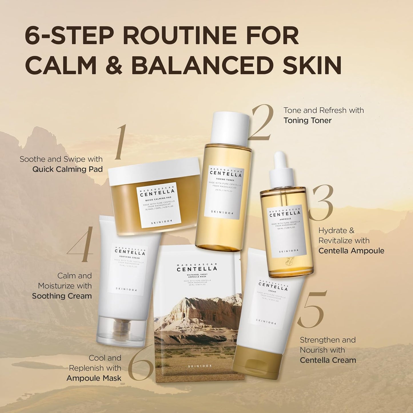 SKIN1004 Madagascar Centella Asiatica Ampolla Facial Serum 3.38 fl.oz (3.4 fl oz)